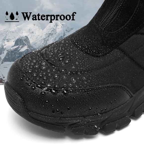 New! Shulook women's winter boots snow warm waterproof zipper insulated size 7 - Picture 2 of 9